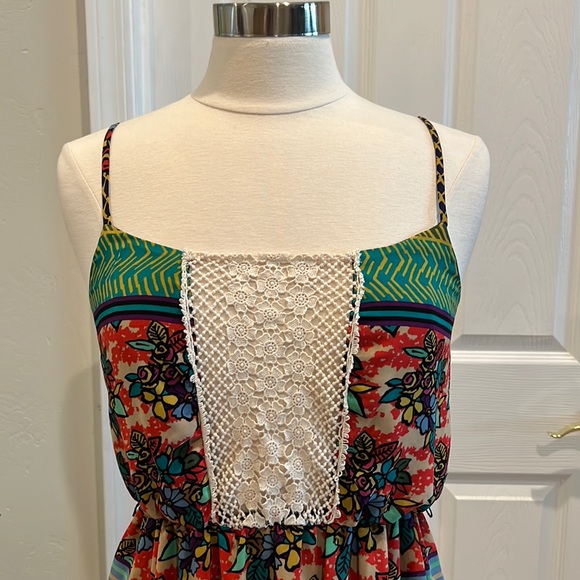 GB Gianni Bini Boho Sleeveless Mini Dress - Picture 4 of 13